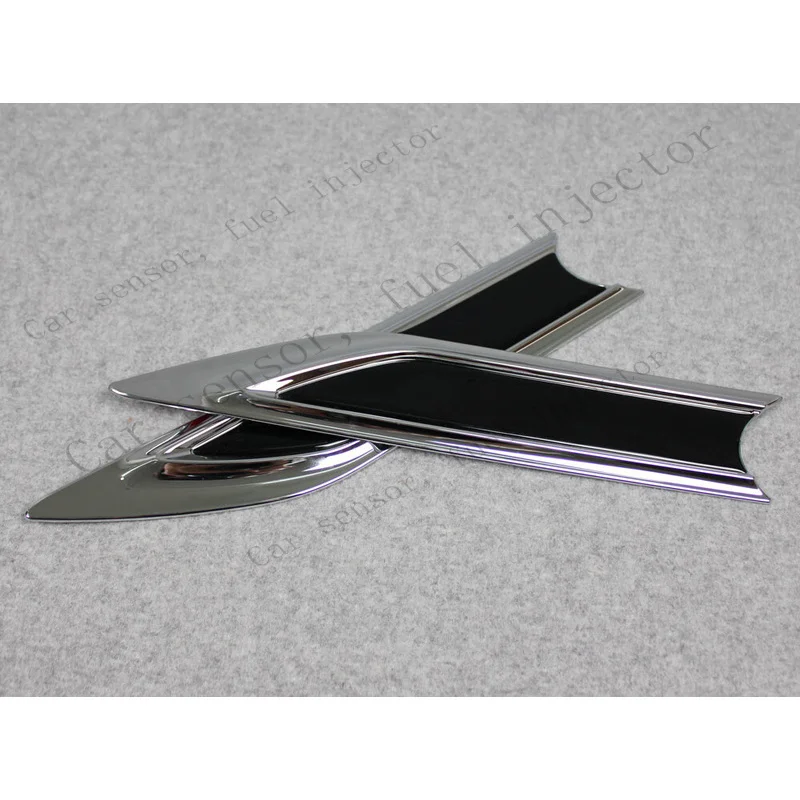 Q+ Fit Honda CRV CR-V 2017-2022 Front Fender Sticker Vents Air Outlet Cover Trims
