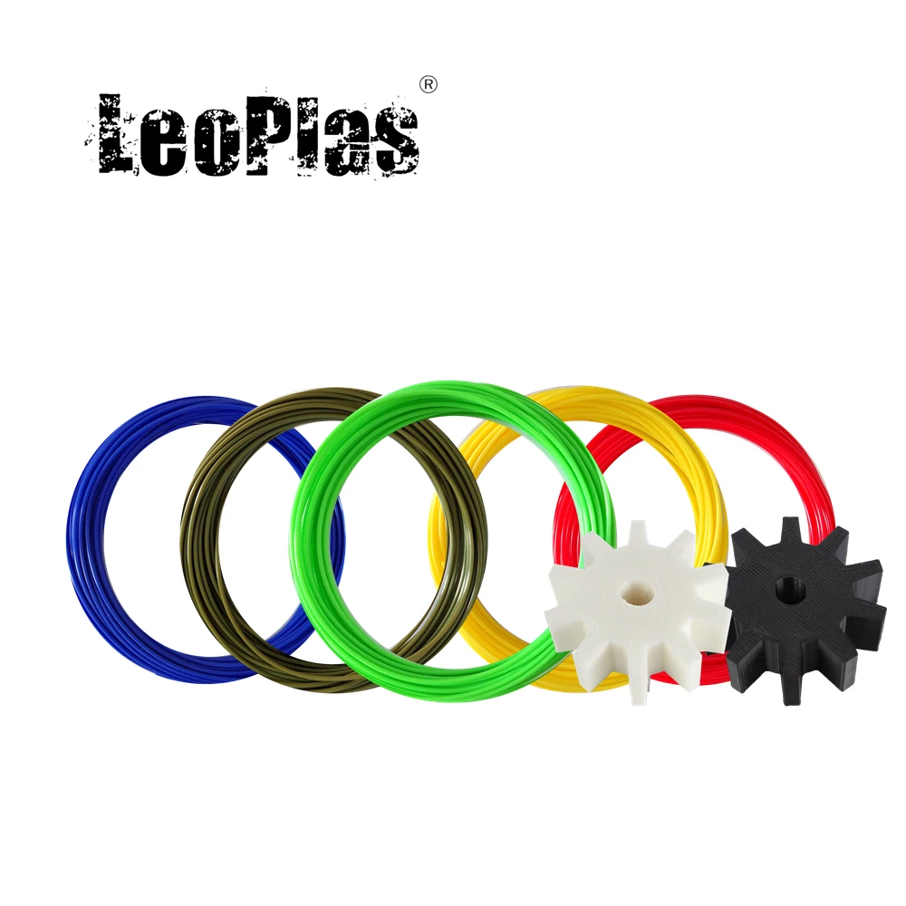 

LeoPlas POM Filament 1.75mm 10 and 20 Meters Sample For FDM 3D Printer Pen Consumables Printing Supplies Plastic Material