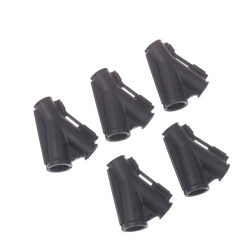 New 5/10Pcs Y-shaped Pipe Tee Connector Clamp Automotive Wiring Harness Cable Fixing Clip 9817079 Automotive Sheath V-Manifolds