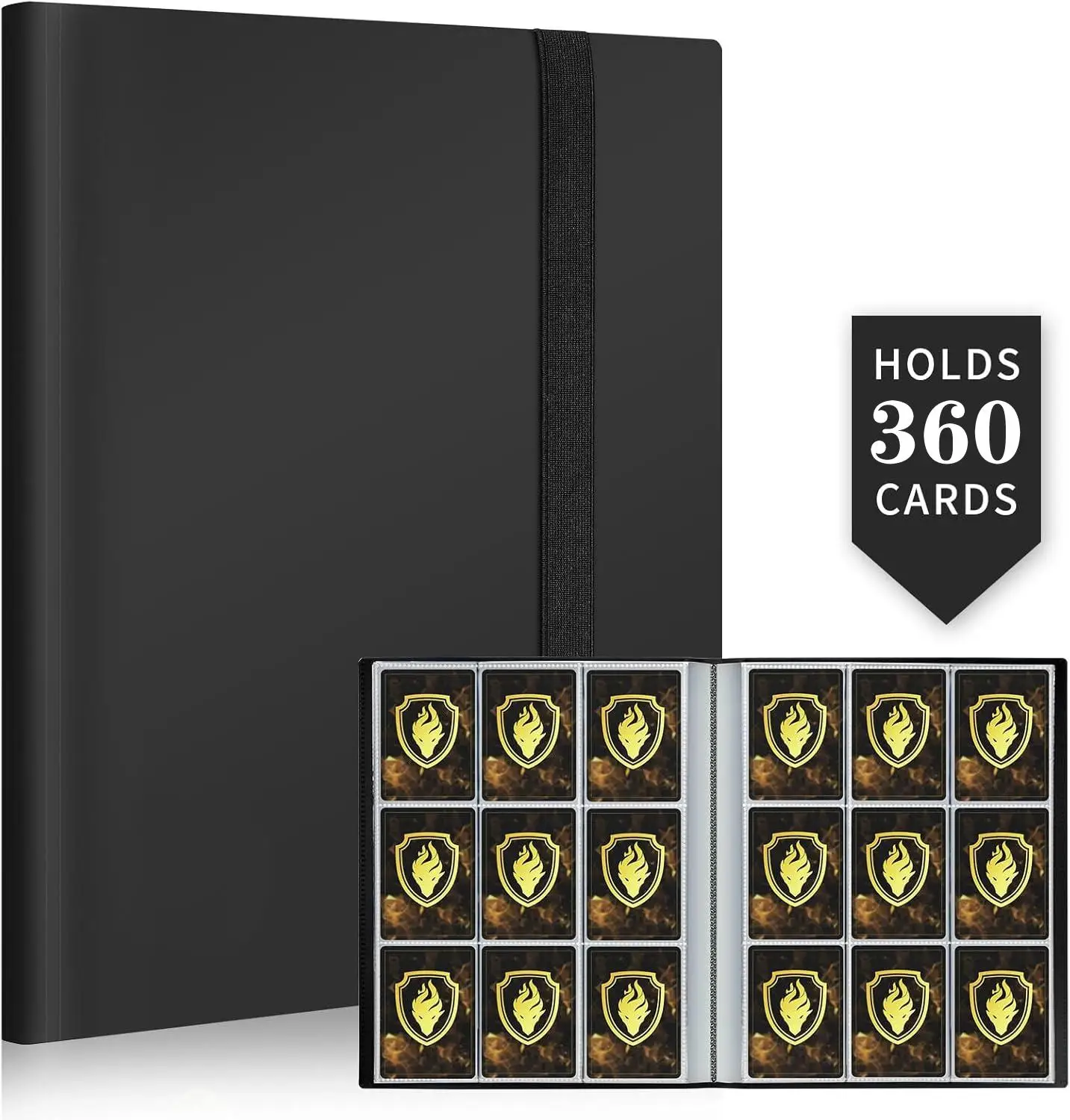 NIEUWE Kaarten Albums 160/360 Capaciteit Pocket Houder Bindmiddelen Protector Sleeve Voor Pokemon Yugioh Baseball Voetbal Sport Game Card