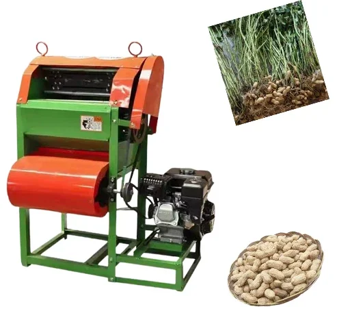 Small mini dry and wet peanut fruit picking machine