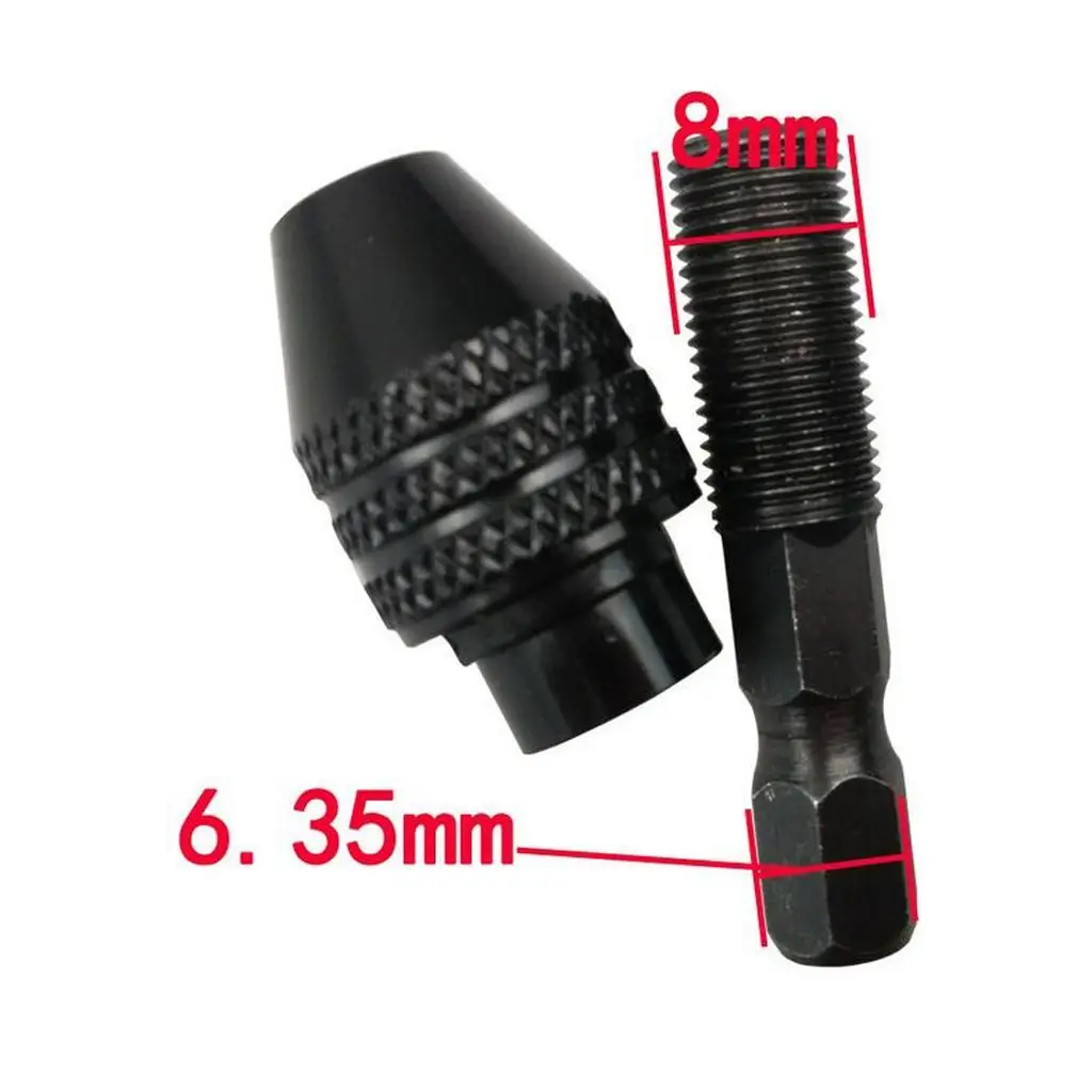 Drill Chuck with 1/4” Hex Suitable for Both The Professional Or