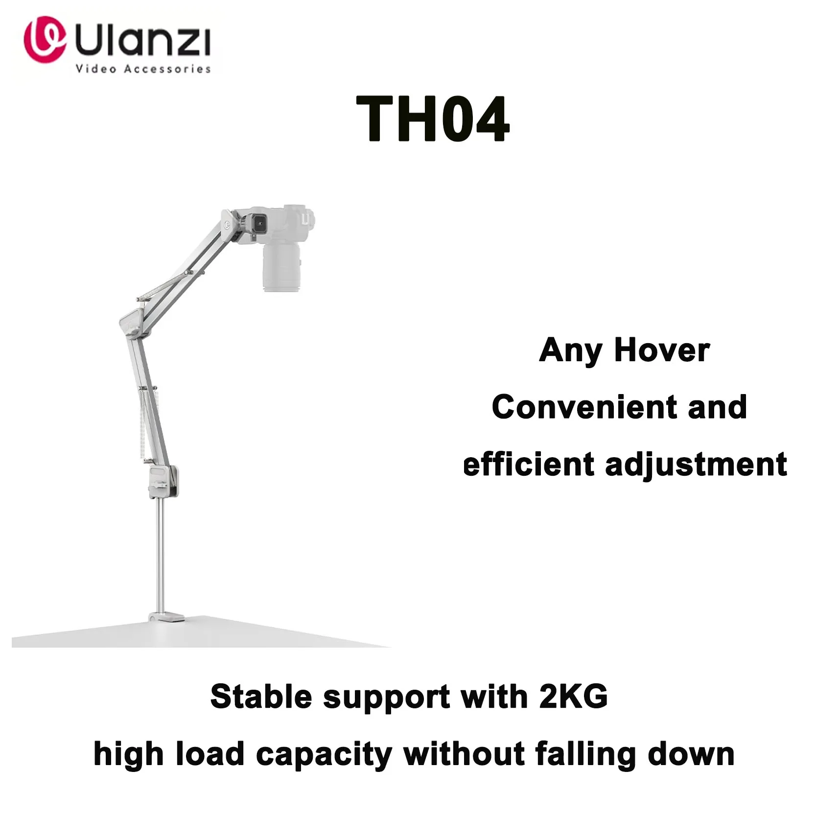 

Оригинальный Ulanzi TH04 Dragon Camera, верхнее крепление для телефона, зеркальный микрофон, консольный кронштейн, настольная съемка, прямая трансляция