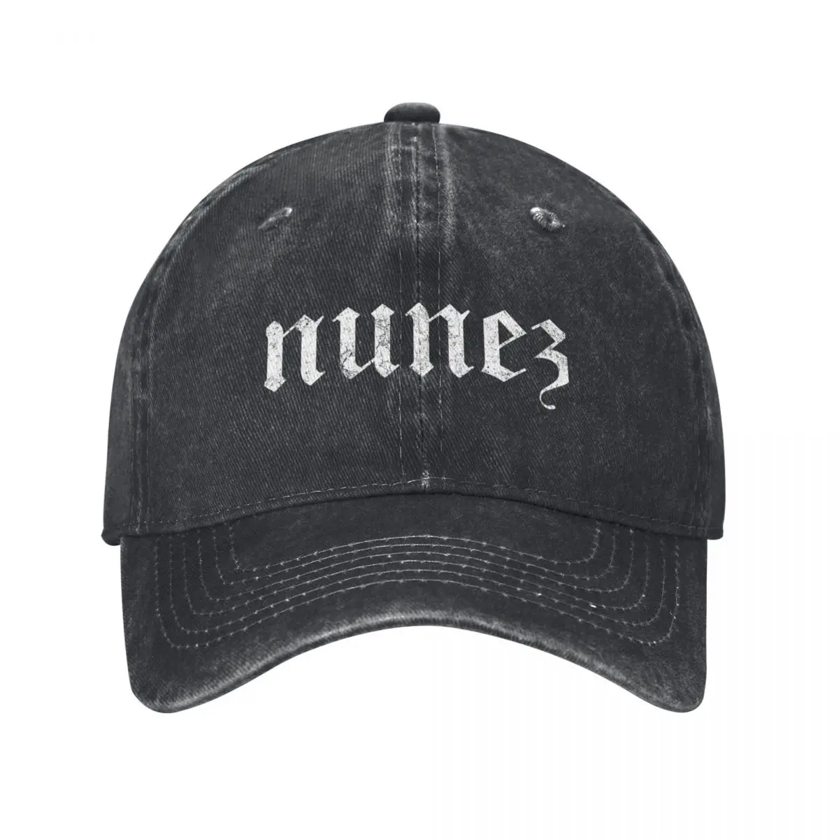 Nunez Family Old English Distressed Style Baseball Cap foam party Hat Military Cap Man Golf Cap derby hat Women Men's