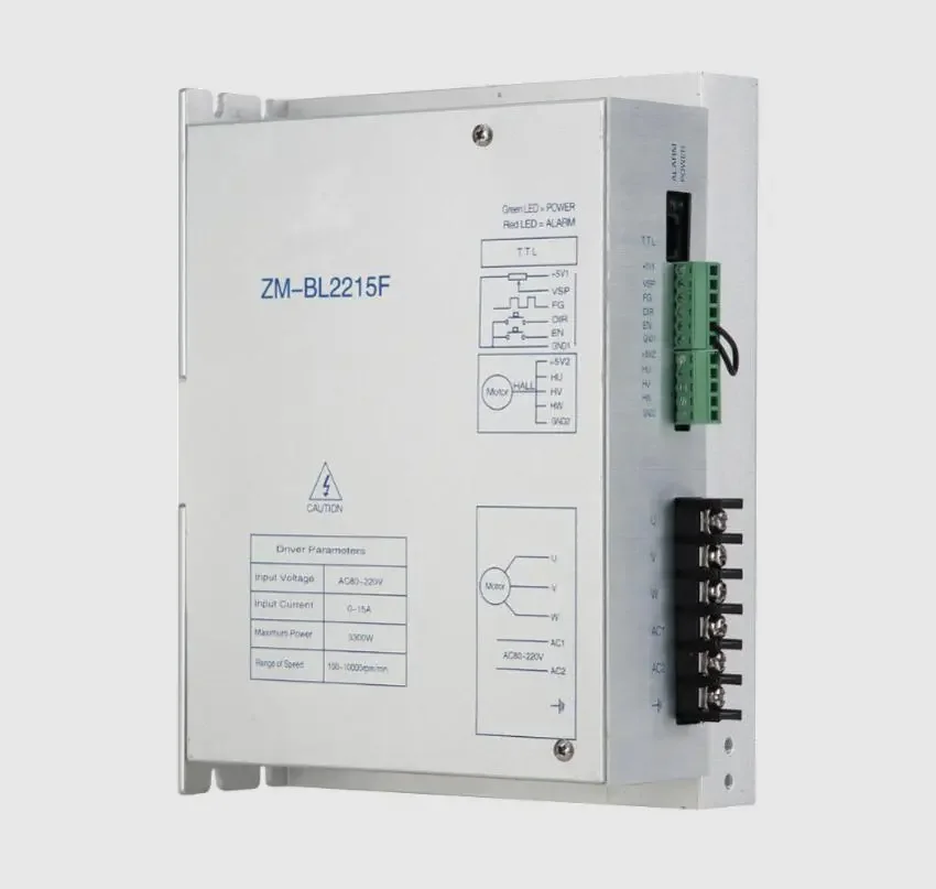 BBBrushless Motor Driver ZM-BL2215F Input 220V AC Max. 5A 3000W BLDC
