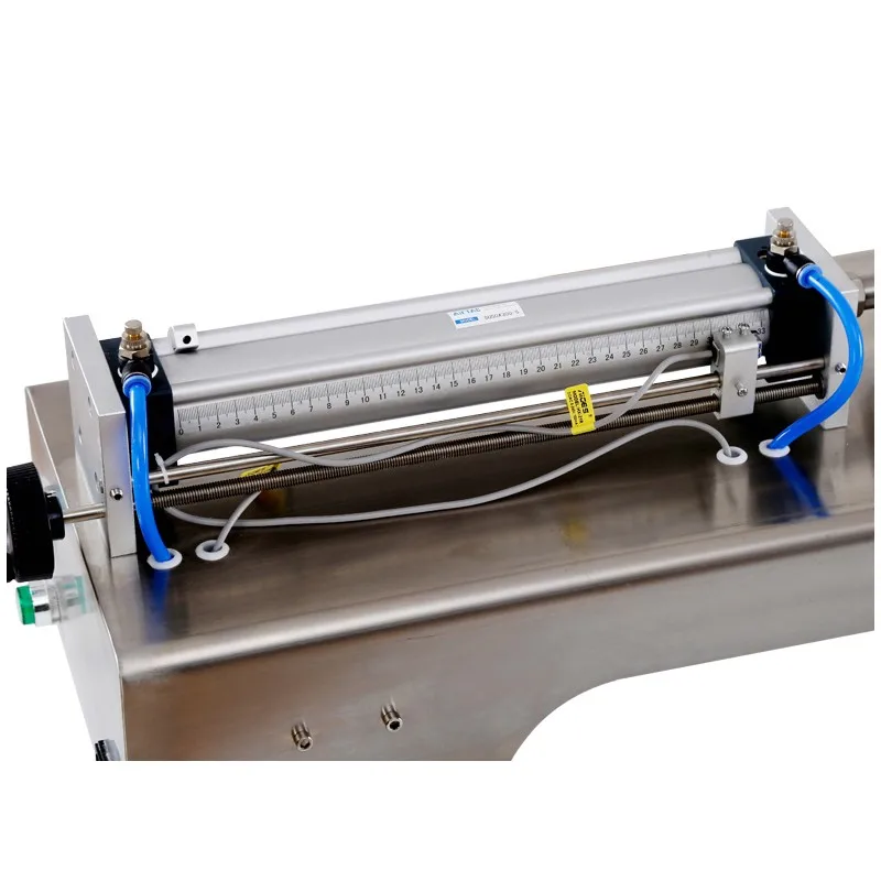 Paste Filling Machine Piston Filler Lotion Shampoo Cream Honey Sauce Peanut Butter Pneumatic Semi Auto Single Head Free Shipping