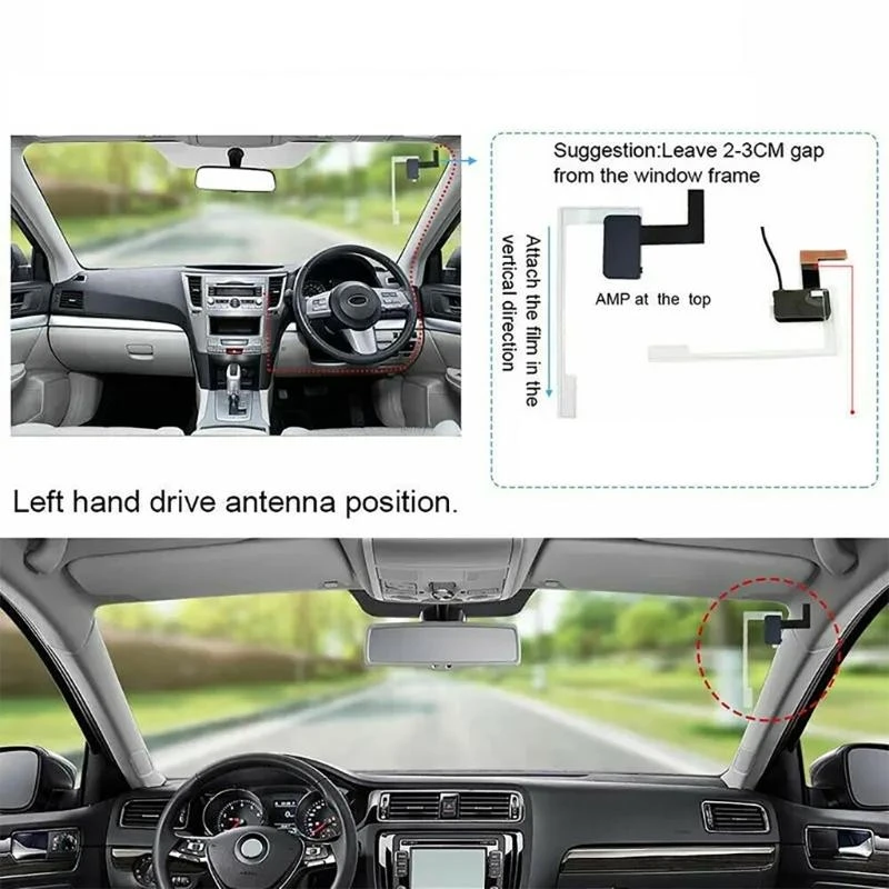652F Innovative Car DAB+ Digital Radio Receiver USB Adapter High Sensitivity Antenna