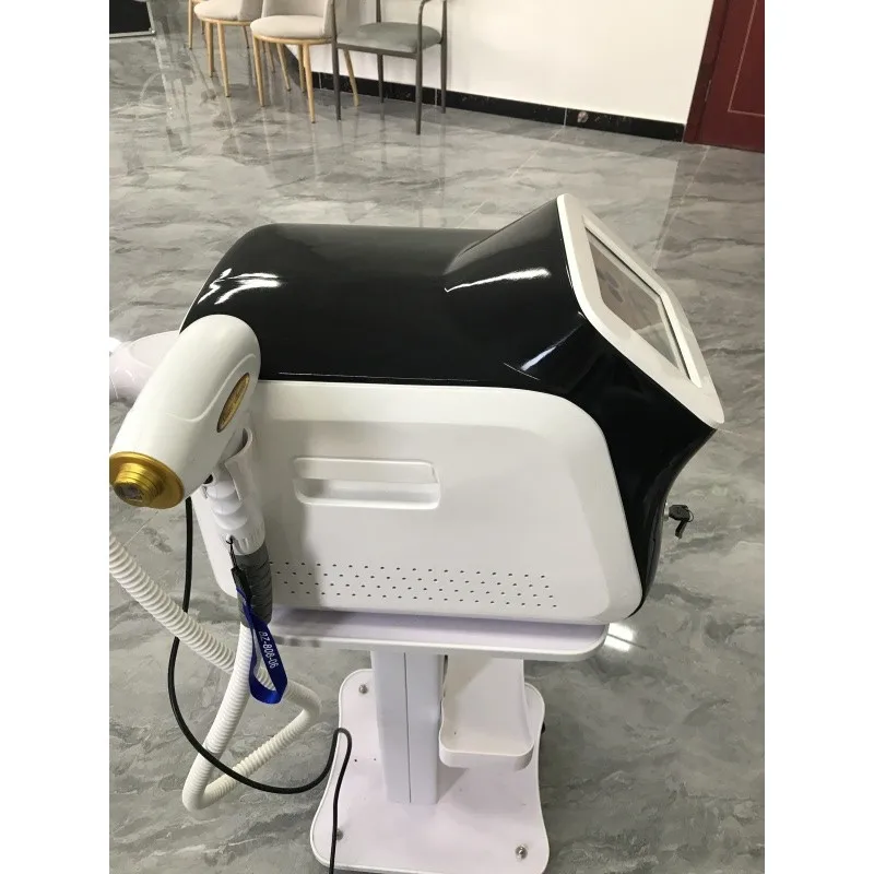 Máquina portátil da remoção do cabelo do laser do diodo da onda 808nm 3 depilação rápida painfree máquina de rejuvenescimento da pele 755nm 808nm 1064nm