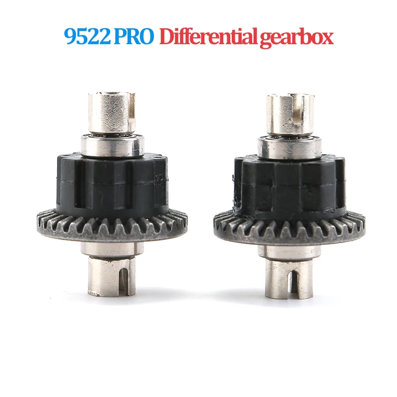 أجزاء 9522 PRO: ذراع التأرجح، قضيب السحب، كوب التوجيه، الإطارات، الهيكل، عمود الإرسال، المحمل، معدات التوجيه، التفاضلية، ESC