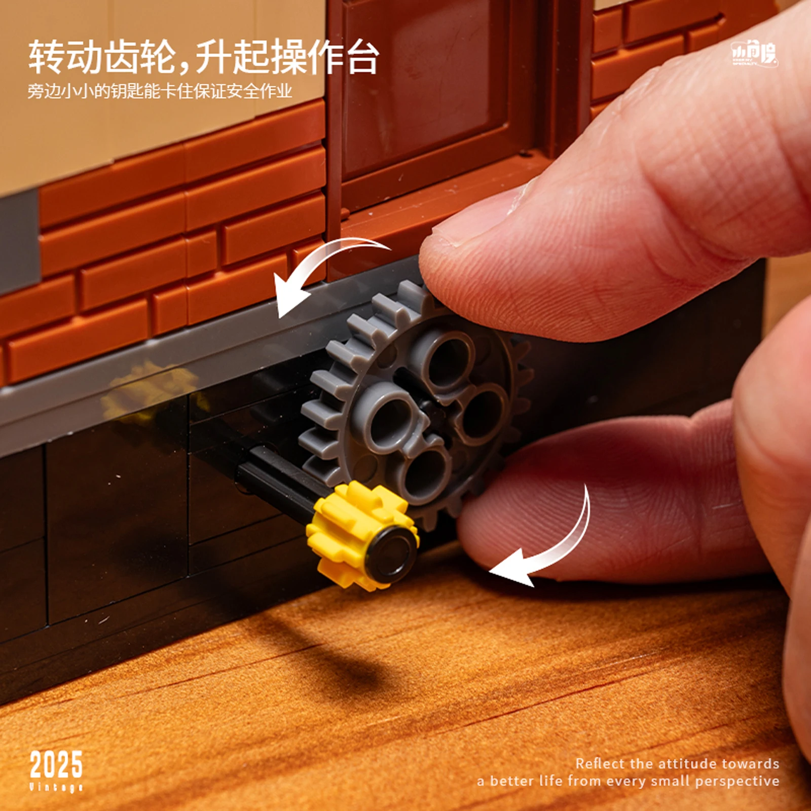 

Creative 8-grid Vehicle Scene Building Blocks Set, Compatible Bricks, DIY Toy