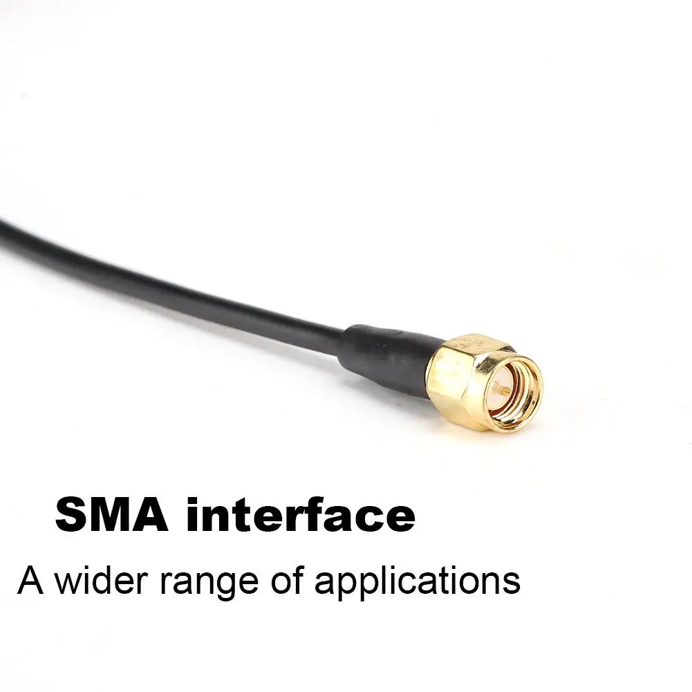 5M FM/DAB/DAB+ Digital Radio Antenna with SMA Connector, 20dB Gain, Adhesive Install, Low Power 5V/15mA