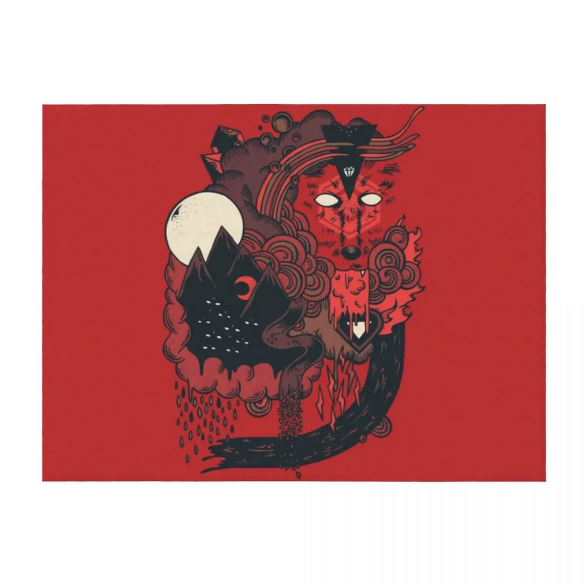 

Leader of the Pack Throw Blanket christmas gifts Cute Camping Thin Blankets