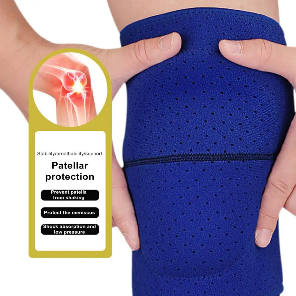 Sports Knee Pads Comfortable Knee Wraps Professional Breathable Adjustable Knee Guards for Joint Pain Relief Ideal for Football