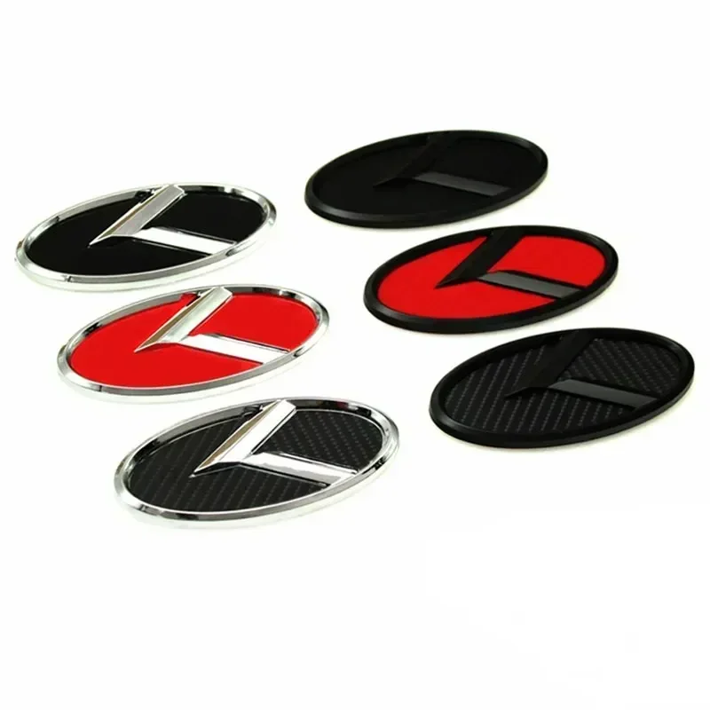 Car Sticker 1pcs 3D ABS Front Hood Rear Trunk Logo Emblem Badge Stickers for Sportage Sorento Optima Forte Rio Stinger - view 2
