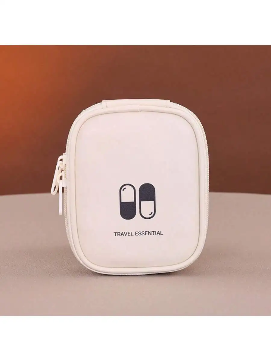 حقيبة تخزين صغيرة محمولة جديدة من مادة البولي يوريثان منظم أدوية السفر للصحة المنزلية مجموعة الإسعافات الأولية منظم أدوية السفر #2