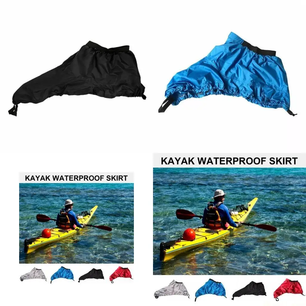 

31BE Регулируемый чехол для защиты каяка. Юбка для защиты каяка. Универсальная крышка для палубы кокпита.