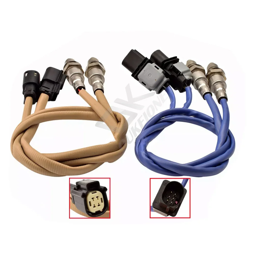 4Pcs Oxygen Sensor for 2011 2012 2013 2014 Ford F150 Pickup V6 3.5L Turbo Upstream Downstream Lambda 234-4490 234-5113  234-5076