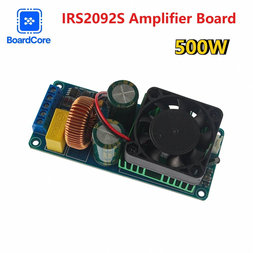 IRS2092S Amplifier Board HiFi 500W Mono Digital Power Amplifier Board Class D Audio Amp Board