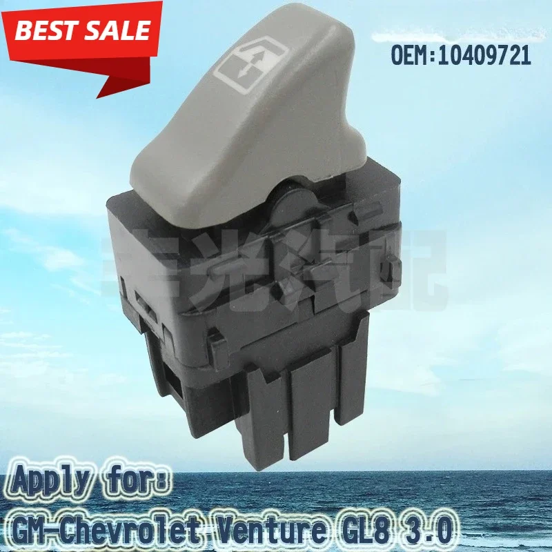

Auto Power Window Master Control Switch Apply for GM-Chevrolet Venture GL8 3.0 Passenger Side 10416106/10409721