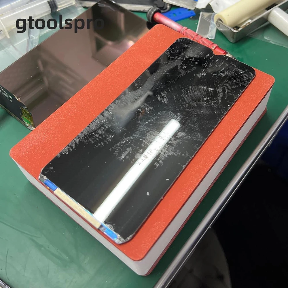 GtoolsPro G-020 Remove Glue Work Pad Mat For Mobile Phone LCD Screen OCA Goose Glue Remiving Clean Repair Mold Tool