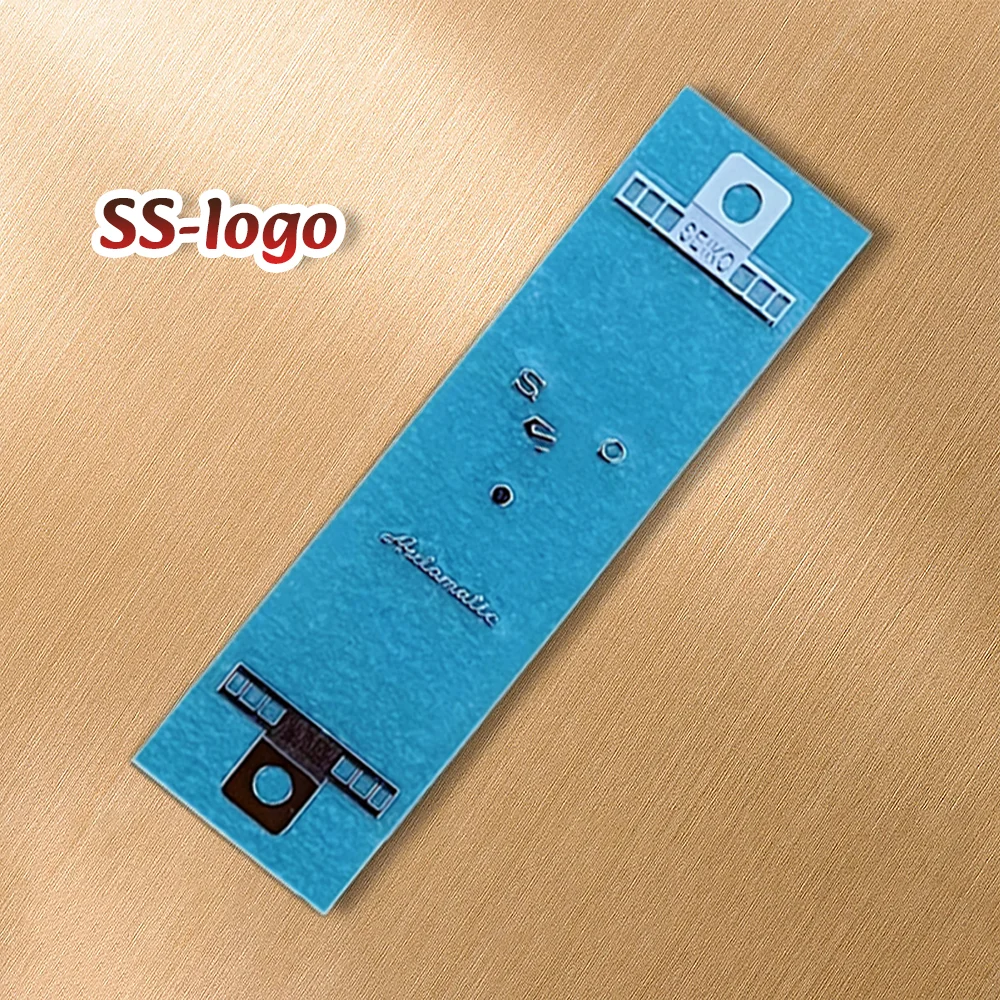 SS Logo 27-30mm Dial Nickel Metal Stickers With Automatic suitable surface modification Logo Watch Modification Accessories