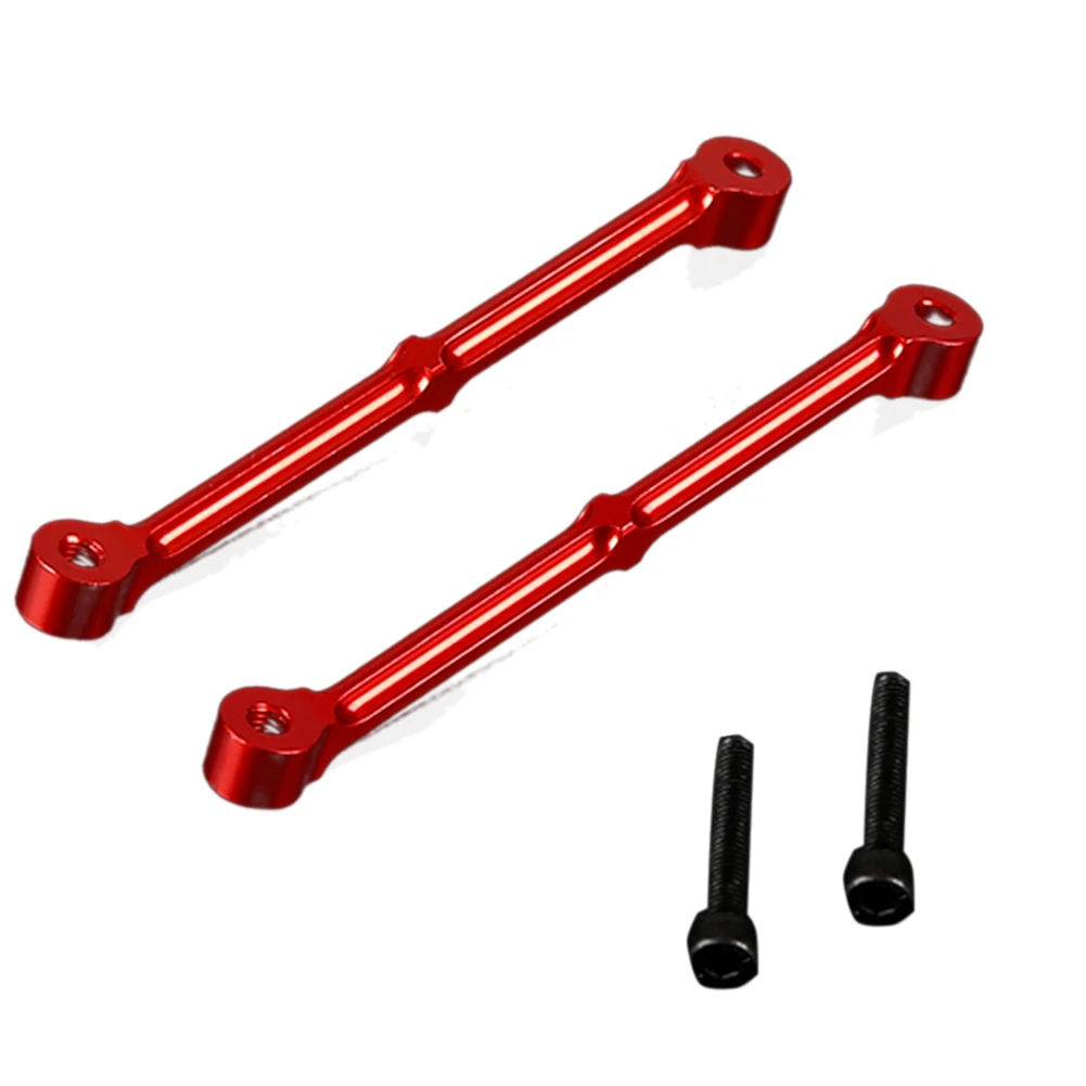 CNC Metal Pull Rod Game Accessories for 1/5 HPI BAHA ROVAN KM BAJA 5B 5T 5SC SS Rc Car Toys Parts-Red