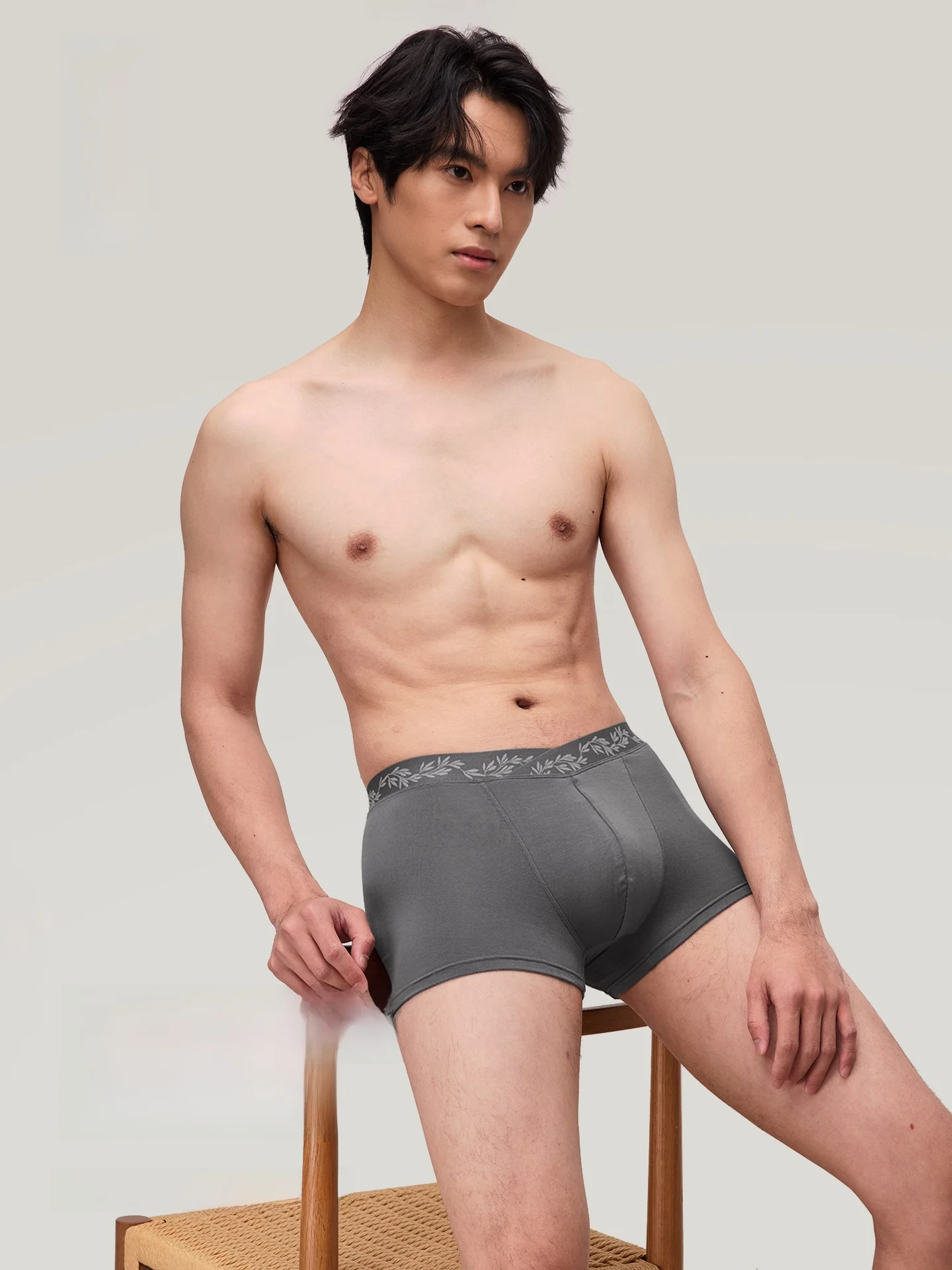 Breathable Modal Men's Underwear Large Size Comfortable Boxer Shorts Anti-Bacterial High Elasticity Four Corner Pants for Men