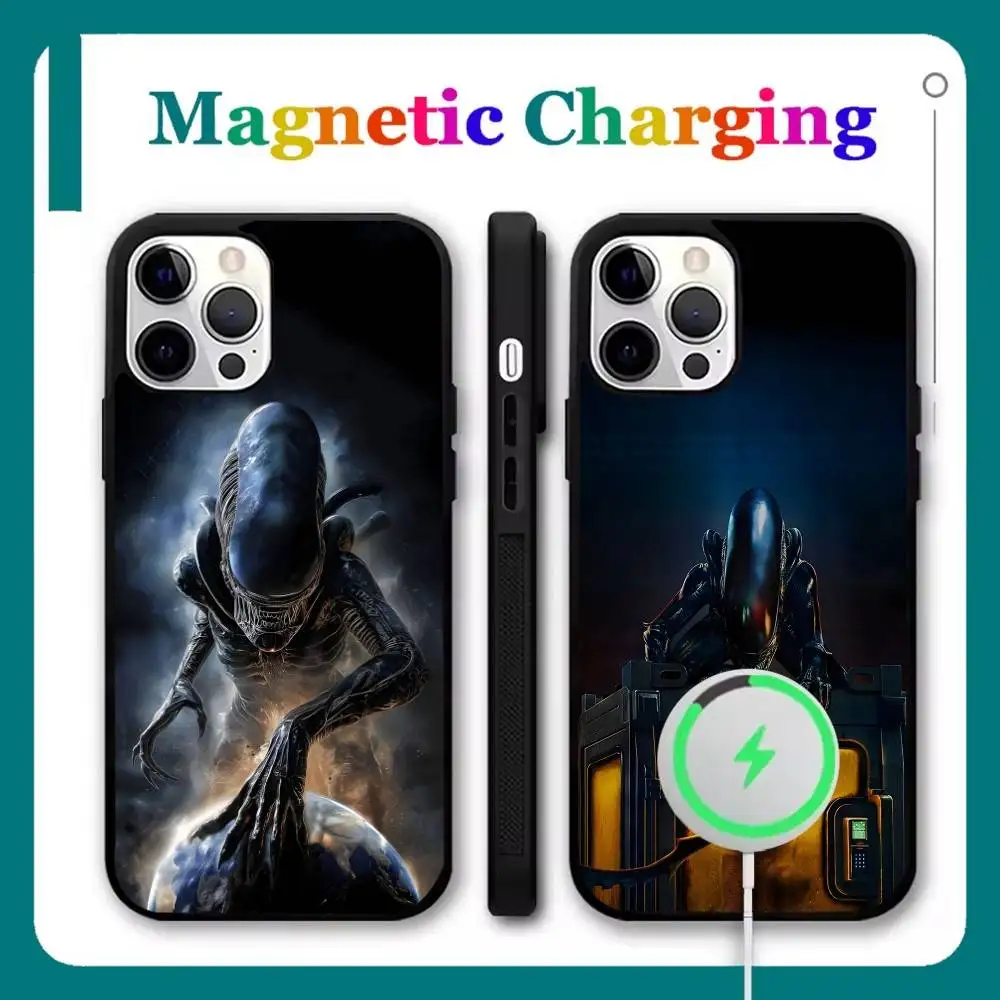 

Alien Earth 2025 Phone Case For iPhone 17,16,15,14,13,12,11,Pro,Max,Plus,Mini,Air,SE New Magsafe Magnetic Wireless Charging