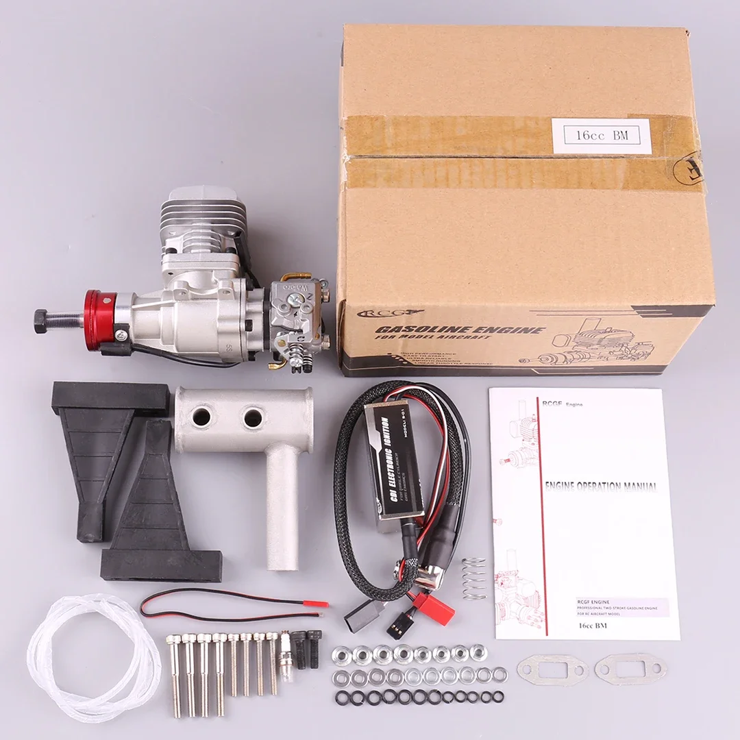 Original Fixed Wing Aircraft Engine Vvrc Rcgf 16cc BM Engine Model UAV Side Exhaust