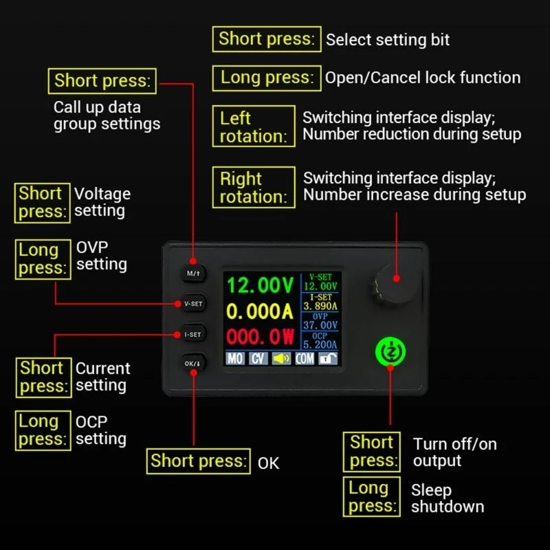 150W Regulated Power Supply Step Down Regulator Constant and Current Charging Module
