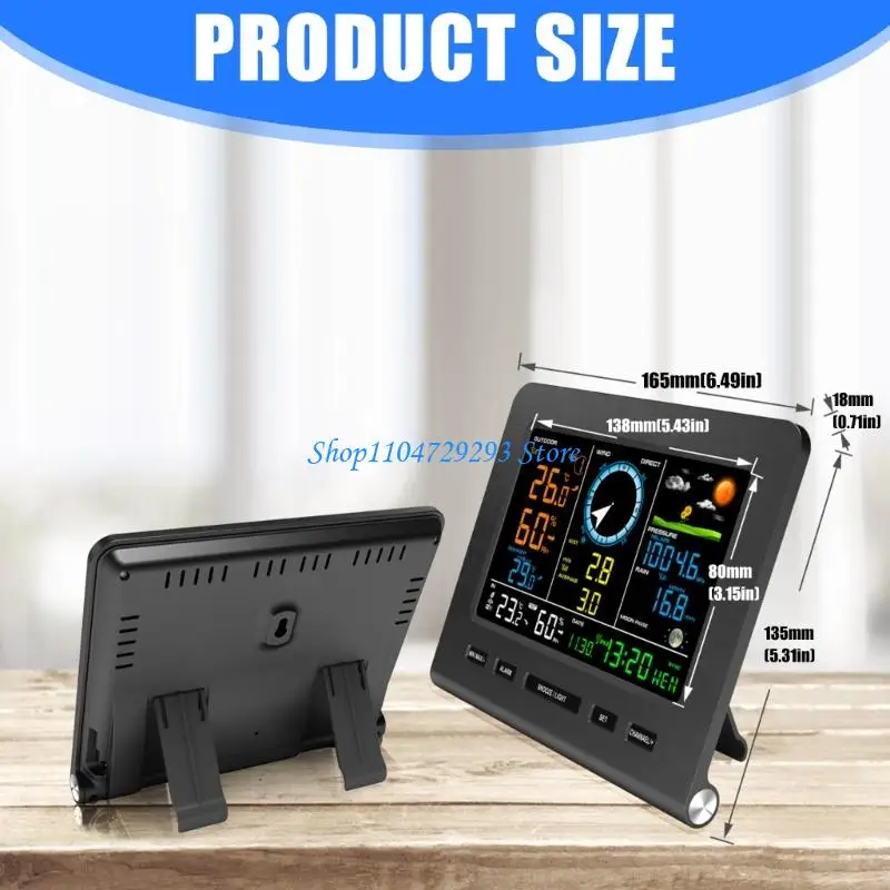 Y2GD Indoor Climate Monitor with WiFi Connectivity Precise Humidity Temperature Sensors