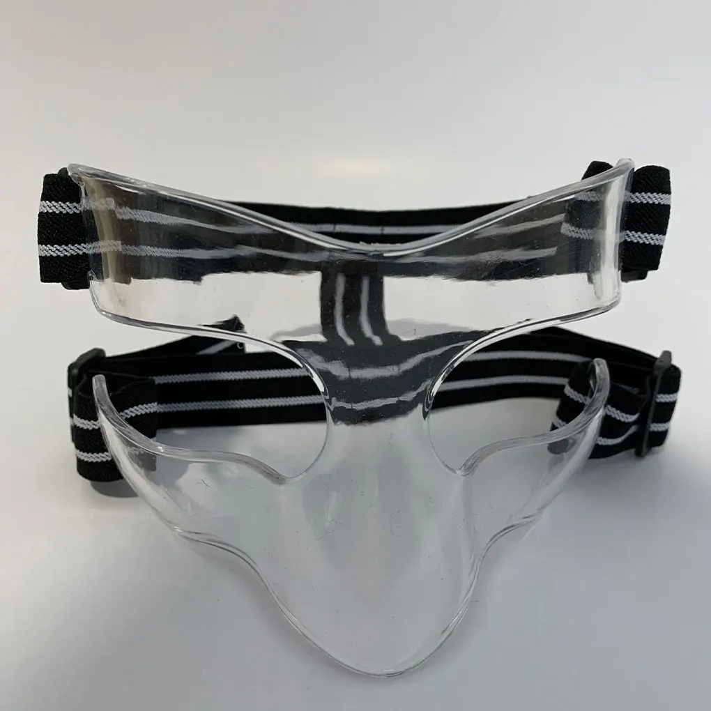 Transparent Color Wide Range Of Uses Basketball Mask For Nose And Face Coverage Effective Protection