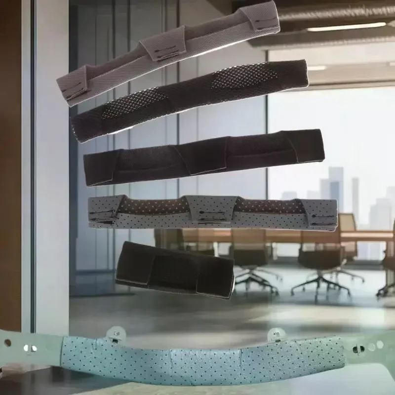 Grey Black Air Cushion Sweatband Belt, 1 Pc Hard Hat Sponge Liners, Universal Helmet Tool Antiperspirant Comforter