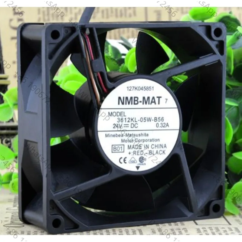 Cooler Fan for 3612KL-05W-B50 24V 0.32A 9032 3612KL-05W-B56 4-wire Cooling Fan 92*92*32mm