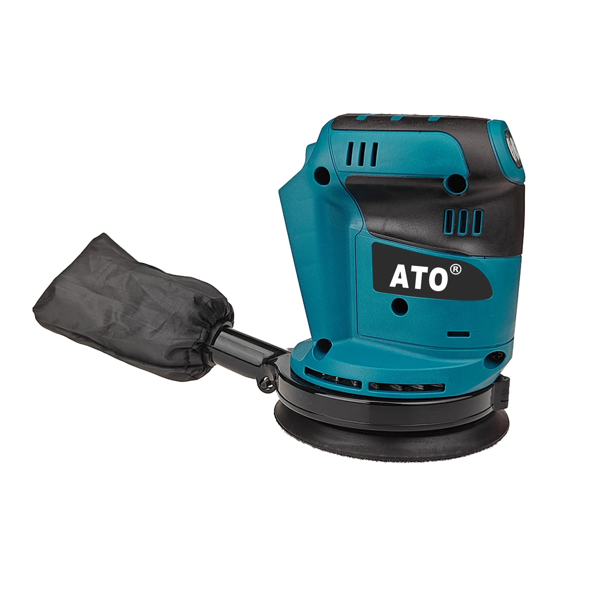 ATO 125mm Cordless Orbital Sander Wood Grinder Electric Polisher Compatible With Makita 18v Battery