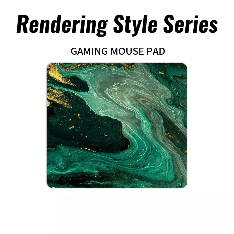 Strata Liquid-alfombrilla pequeña para ratón, alfombrilla para ordenador portátil para videojuegos, alfombrilla para teclado, Protector de escritorio, almohadillas para ratón de dibujos animados de Anime, 18x22cm