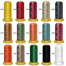 Coloured Nylon 150D/2 Micro Stretch Flower Nylon Flatbed Sewing Thread Embroidery Thread Pagoda Thread Stretch Fabrics Threads