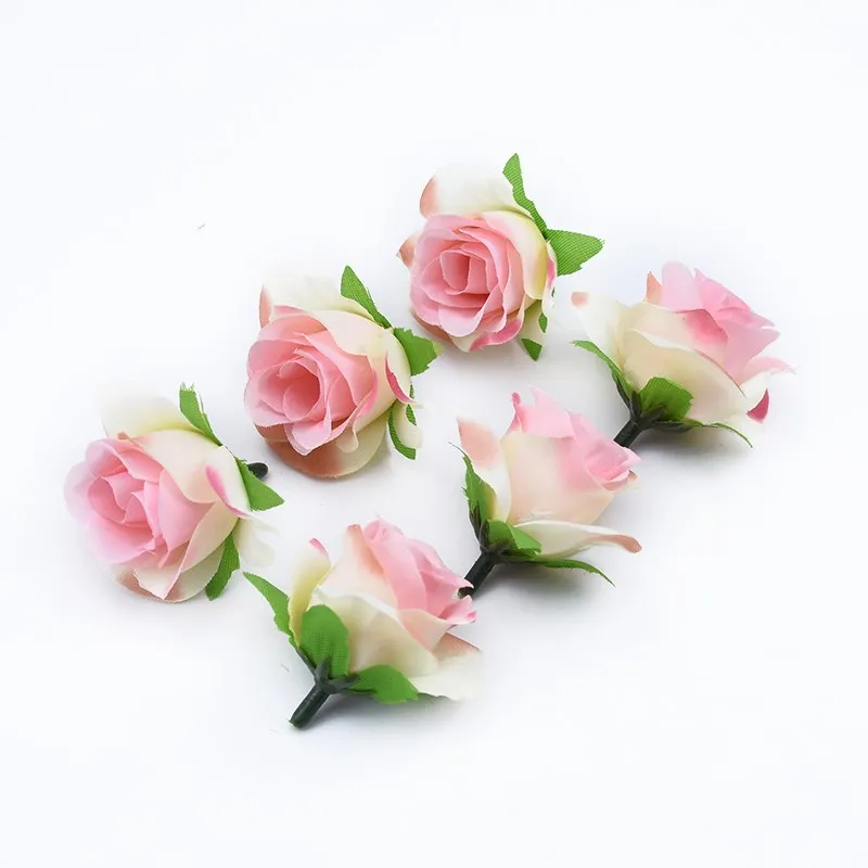 20 stücke Künstliche Pflanzen Dekorative Blumen Brosche Braut Handgelenk Diy Weihnachten Dekorationen für Haus Billig Künstliche Blumen – Detail 20