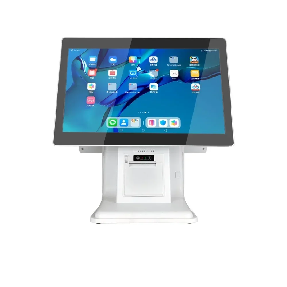 Shop Retail Restaurant Android Windows Dual Screen Touch Pos Terminal Cashier Machine Cash Register Pos all in one Pos Systems