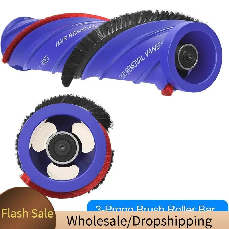 

BAAD Upgrade Anti-Tangling Brushbar Withend Cap Fordyson V11 V10 V8 V12 Slim Vacuum Cleaner Part No. 972500-01 Vacuum Attachment
