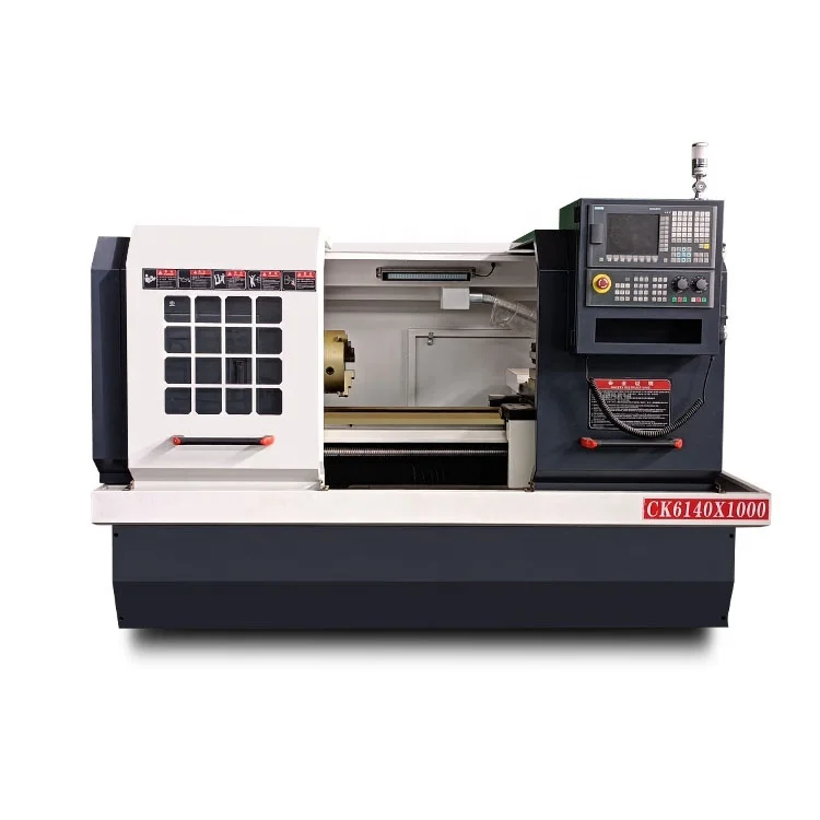 Alta precisão Mini metal CK6140, Torno CNC Hine, Cama plana