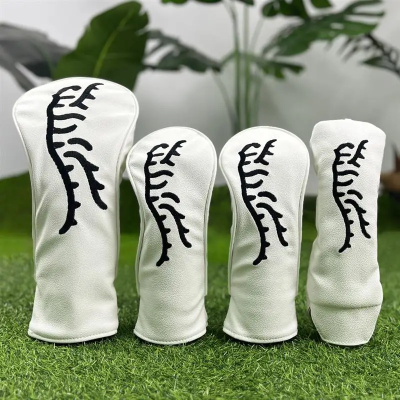 ゴルフクラブヘッドカバープロテクターセットデジタルウッドポールキャップフルセットゴルフボールスティックカバースポーツフィットネスファン用品
