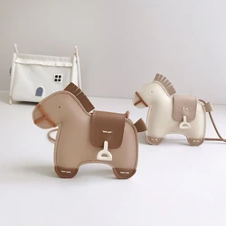 Children Messgener Bag Cute Original Shoulder Bags for Boys Cute Horse Kids Bag for Girls Mochila Infantil Menina Mochila Niño