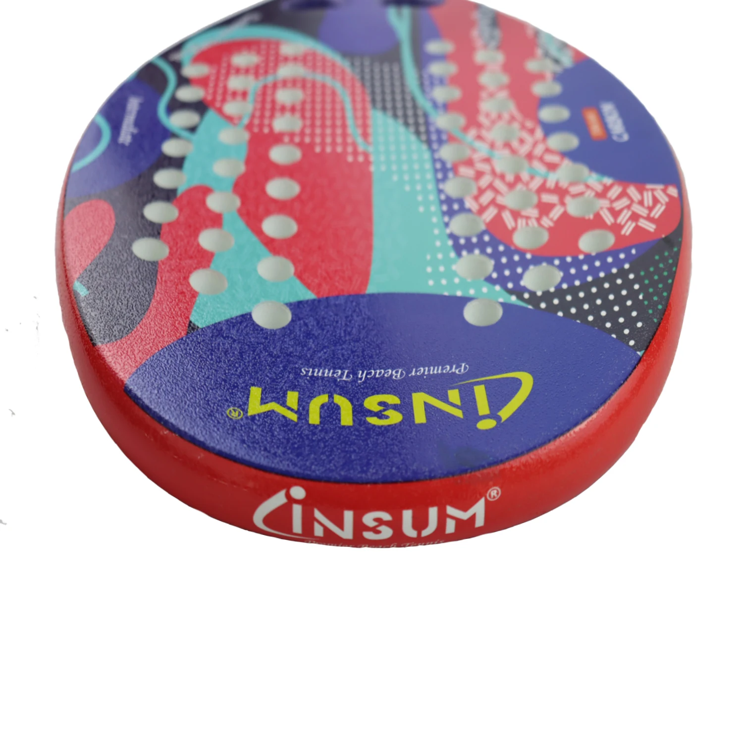 مجموعة مضارب تنس الشاطئ - 8 قطع من مادة إطار من ألياف الكربون وبناء رغوي وحواف واحدة لجميع الأعمار المبتدئين