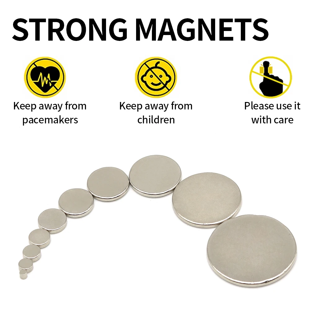 Strong Round Magnets for Fridge, DIY Projects, Science & Office Use Refrigerator magnet