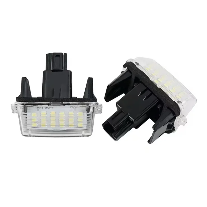 2 قطعة LED رقم الترخيص لوحة ضوء مصابيح لتويوتا كامري كورولا بريوس يارس هايلاند أفالون أوريس فيوس Esquire EZ Noah Proace