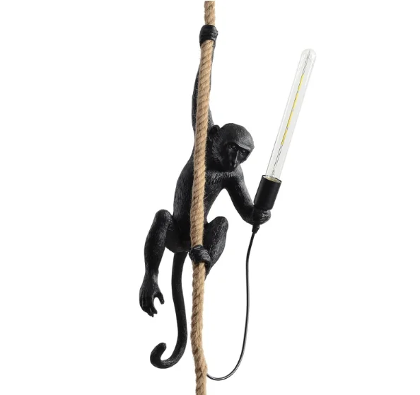 Monkey chandelier Mexican hot-selling restaurant bar chandelier art fun design coffee shop chandelier