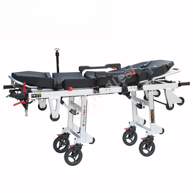 

Hospital Equipment Medical Emergency Patient Transport Stretcher for Ambulance Car