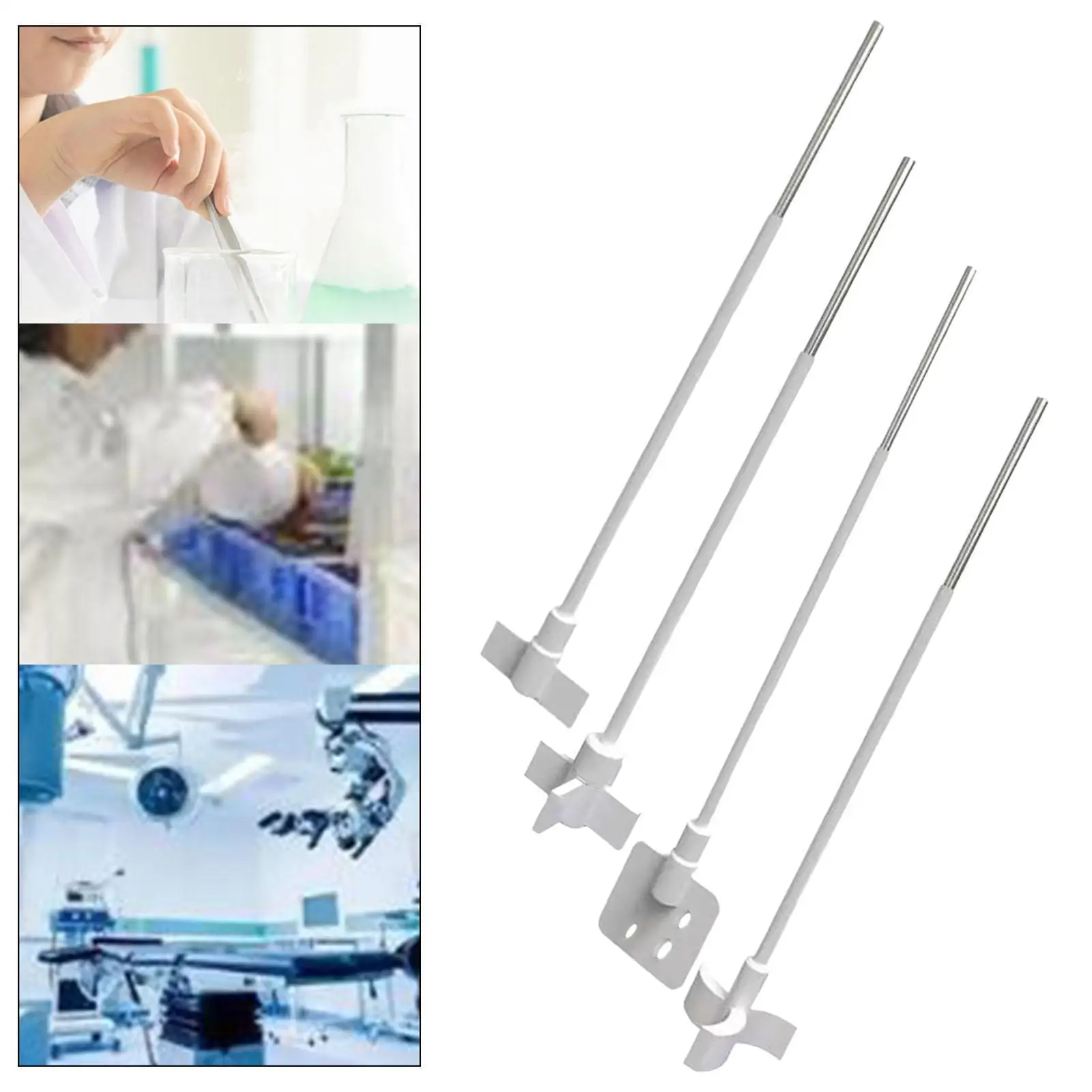 PTFE Stirring Paddle Sturdy Laboratory Accessories for Industry Lab Hydrosol