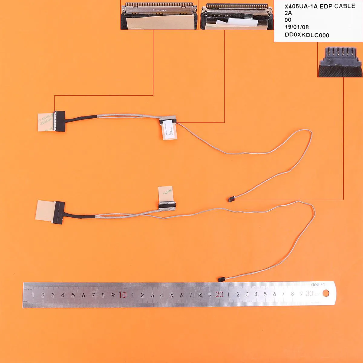 New Laptop LCD Cable For Asus X405UA-1A X405UA X405 S4000U S4100UA S405UA ,ORG DD0XKDLC000